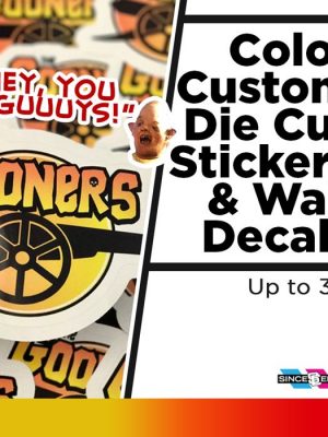 DIE CUT STICKERS