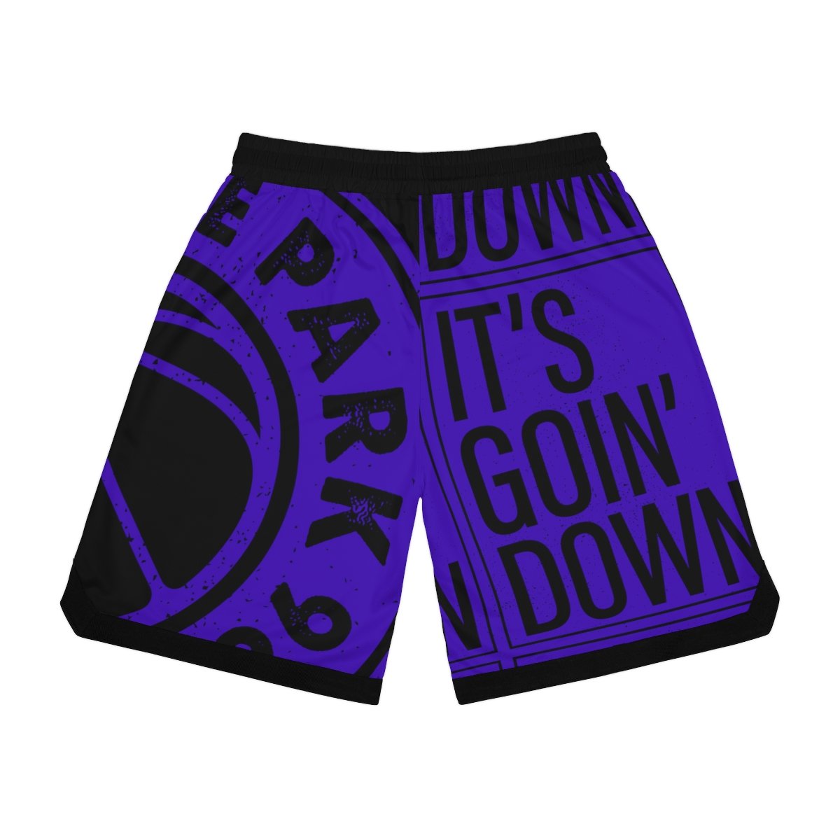 CP Class of '26 Purple It's Goin Down Sublimated Shorts
